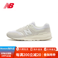 NEW BALANCE男女情侶百搭簡(jiǎn)約復古運動(dòng)休閑鞋 白色 CM997HCB 43 腳長(cháng)27.5cm
