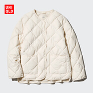 優(yōu)衣庫女裝PUFFTECH空氣棉服休閑茄克/時尚款外套469864 30 淺米色 3XL /175/108C