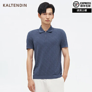 KALTENDIN LIFE卡爾丹頓短袖POLO衫男士夏季透氣親膚高級感翻領(lǐng)T恤 藍色 N3 L 175/96A