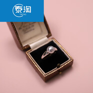 泰淘國產(chǎn)18K包金淡水珍珠戒指珍珠鑲嵌戒指 小鋼炮8-8點(diǎn)5珍珠底部微微 港碼8-9號珠光非常亮
