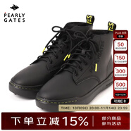 PEARLY GATES高爾夫球鞋秋冬季男女同款內(nèi)里加絨golf保暖馬丁靴 黑色 053-5192101-010 43 43