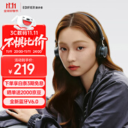 漫步者（EDIFIER）Doo Ace 時(shí)尚復(fù)古小頭戴 藍(lán)牙耳機(jī) 藍(lán)牙6.0 高顏值ootd美拉德穿搭拍照出片 氛圍感女生禮物 秘夜藍(lán)