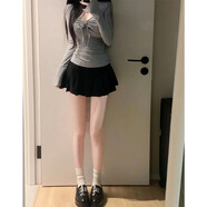 天啟世紀早春辣妹茶系小個(gè)子穿搭一整套純欲甜辣御姐小香風(fēng)套裝連衣裙子女 上衣+短裙=兩件套【春天新款女裝/春裝搭配一整套時(shí) S