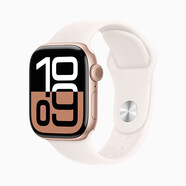 蘋(píng)果蘋(píng)果蘋(píng)果/iWatch Series10手表GPS版S9智能電話(huà)S11手表 iWatch S10玫瑰金【一年質(zhì)保+贈品+發(fā)3 45/46毫米GPS版
