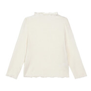 諾諾童裝嬰兒真菌底褲女式2025春秋季新款陳大豬寶寶長(cháng)袖t恤 米白色 現貨 90 碼