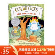 英文原版 Goldilocks and the Three Bears 金發(fā)姑娘和三只小熊 凱迪克獎 James Marshall 吳敏蘭書單 兒童童話故事繪本 綠山墻