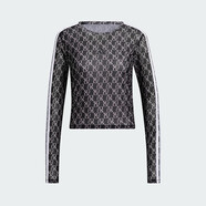 阿迪達斯 （adidas）阿迪達斯YY勝道潮流女裝時(shí)尚長(cháng)袖T恤上衣 JY7665 S