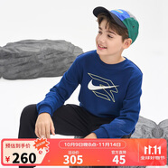 NIKE3BRAND 耐克童裝男女童衛(wèi)衣+褲子2件套秋季兒童衛(wèi)衣長褲套裝