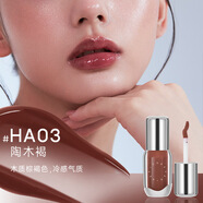 姬芮（ZA）唇釉鏡面唇蜜唇彩裸色系水光唇部精華 #HA03 陶木褐