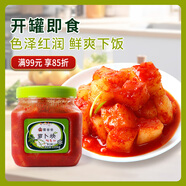 富爸爸蘿卜塊 1050g/瓶  韓式泡菜手工制作傳統酸脆蘿卜下飯菜 