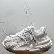 吉普森歐洲站男鞋2025夏季新款復(fù)古做舊透氣老爹鞋薄款擦色高端運(yùn) 白色 43 標(biāo)準(zhǔn)皮鞋碼