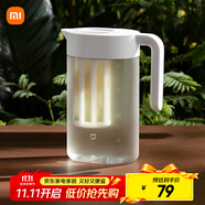 米家冷水壺塑料食品級涼水壺大容量涼水杯耐高溫果汁飲料桶 