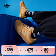 adidas「面包鞋」COURTIC經(jīng)典運(yùn)動(dòng)板鞋男女阿迪達(dá)斯官方三葉草   芥末黃   46.5