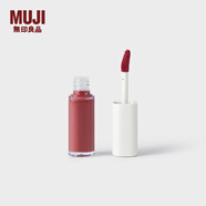 無印良品（MUJI）水光唇釉 秋冬滋潤持色亮澤口紅 109 奶油杏紅 5ml