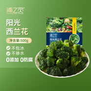 京鮮生  浦之靈陽(yáng)光西蘭花500g/袋 西藍(lán)花 低脂輕食代餐沙拉 冷凍蔬菜