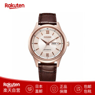 西鐵城CITIZEN男士手表機械表NY4052-16A 星期日歷顯示透背 日本直郵 NY4052-16A