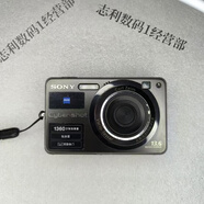 SONY AXSMSONY SESony/ DSC-W630數(shù)碼相機(jī)卡片機(jī)冷白皮復(fù)古膠片感CCD 索尼W300黑色1300萬像素8