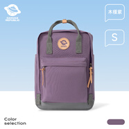 CAN COOLcanvasrepublic女雙肩包輕便電腦旅行背包學(xué)生書包 木槿紫_S