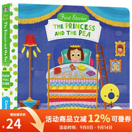 First Stories BUSY系列 童話篇 紙板書 The Princess and the Pea 豌豆公主 機關操作書 英文原版繪本 親子互動故事 英語啟蒙認知 綠山墻 . 綠山墻圖書