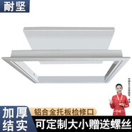耐堅(jiān)（NAIJIAN）鋁合金檢修口吊頂檢修口蓋板管道維修裝飾蓋成品檢查口加厚檢修門 白色 300X600mm【孔洞范圍正負(fù)5mm】