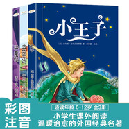 小學(xué)基礎閱讀配套叢書(shū)注音美繪版全3冊 小王子愛(ài)麗絲漫游奇境記湯姆索亞歷險記 世界經(jīng)典兒童文學(xué)
