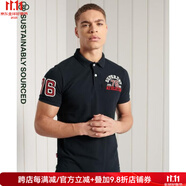 superdry極度干燥/冒險魂短袖t恤男士半袖POLO衫 夏季透氣舒適棉百搭休閑時尚潮流2025新品 Navy藍(lán)色 L 碼適合胸圍102-107cm