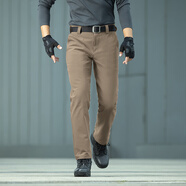 龍牙【張譯同款】【補貨速搶】寒鋒戰術(shù)軟殼長(cháng)褲秋冬男通勤彈力戶(hù)外 荒原色（修身加強版） 32 175/84B 高175重136-160