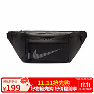 耐克NIKE中性腰包胸包TECH HIP 休閑包 DB4697-010黑色大號(hào)