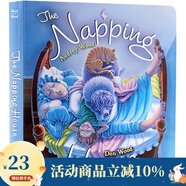 The Napping House 紙板書(shū) 打瞌睡的房子 英文原版繪本 廖彩杏吳敏蘭常青藤爸爸書(shū)單