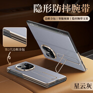 摩斐翻蓋皮套【無(wú)感腕帶丨迄今更薄】適用華為matex6手機殼X6典藏版折疊屏全包防摔磁吸中軸保護超薄