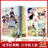 英文原版 Mary Poppins 4冊禮盒裝 隨風(fēng)而來(lái)的瑪麗阿姨 經(jīng)典兒童文學(xué)橋梁章節小說(shuō) 歡樂(lè )滿(mǎn)人間 綠山墻