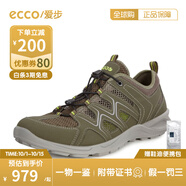 愛(ài)步（ECCO）男鞋新款運(yùn)動(dòng)休閑鞋戶外透氣圓頭跑步鞋熱酷輕巧825774香港現(xiàn)貨 825774-55894 40