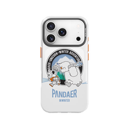 魅族（meizu）PANDAER 獨角獸 妙磁抗菌手機殼 適用于iPhone 17 Pro 雪人大冒險 磁吸 大孔設計IML印刷 全包防摔