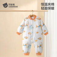 貝肽斯嬰兒衣服秋冬季長(cháng)袖連體衣純棉新生兒哈衣男女寶寶初春裝睡衣