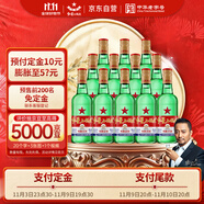 紅星二鍋頭 大二 清香型白酒 56度 500ml*12瓶 整箱裝（預(yù)售專享）