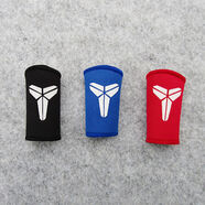 三棲虎籃球護指nba球星科比詹姆斯歐文保護手指男運動(dòng)護具指關(guān)節護指套 科比3只黑藍紅 均碼