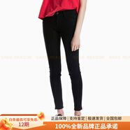 李維斯（Levi's）700系列緊身牛仔褲女款黑色 黑色 24 -28