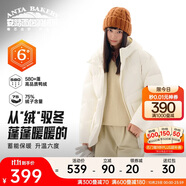 安踏面包羽絨服丨羽絨風(fēng)衣女冬季新款寬版棉服上衣保暖外套