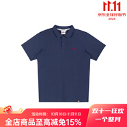 dickies25秋冬 logo字母刺繡 重磅短袖T恤OLO衫 男女工裝風(fēng) 霓虹藍(lán) M