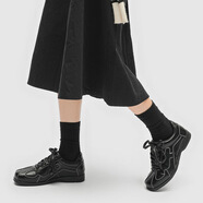 kangnai男鞋2025秋冬季新款德訓鞋輕便休閑平底系帶鞋棕色男碼- 87756女碼白色內增高 43