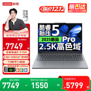 聯(lián)想小新Pro16GT 2025補貼20%AI元啟高性能酷睿9超能筆記本電腦 大學(xué)生商務(wù)辦公超輕薄設計手提本 core5-210H 32G內存 1T固態(tài)升級小新15c 微邊框高清全面屏可選120Hz廣