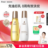 袋鼠媽媽妊娠油準孕婦預防淡化腹部妊辰紋路緊致修護雙萃身體乳精華油套裝 【淡紋修護】精華油乳套裝