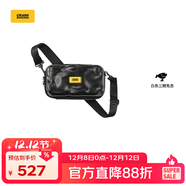 CRASH BAGGAGE意大利小眾設計硬殼小方包單肩包斜挎包男女包包2023新款ins同款 BLACK（小號）