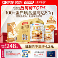 湯臣倍健蛋白粉600g增強免疫力 乳清蛋白粉兒童青少年中老年禮盒送禮