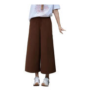 哥弟（GIRDEAR）女裝褲子新款招牌四面彈顯瘦休閑褲女褲雅通勤直筒褲110035 摩卡慕斯 M (3碼)