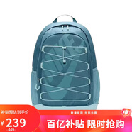 耐克NIKE男女雙肩包 書(shū)包  HAYWARD  休閑包HJ8200-006藍/綠色 均碼