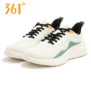 361°【專(zhuān)柜同款】減震跑步鞋2025秋季新款運動(dòng)鞋男鞋網(wǎng)布透氣跑鞋 羽毛白/星云青 39