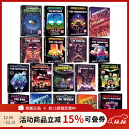 MC我的世界官方小說(shuō) 英文原版 18冊 Minecraft The Island Crash/Mountain 青少年科幻勵志冒險故事游戲書(shū) 綠山墻