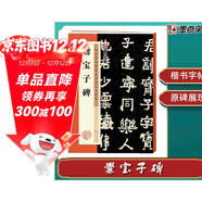 墨點(diǎn)字帖 爨寶子碑墨點(diǎn)毛筆字帖歷代經(jīng)典碑帖高清放大對照本晉故振威將軍建寧太守爨府君墓碑初學(xué)者毛筆字入門(mén)毛筆楷書(shū)字帖