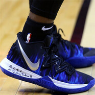 耐克（NIKE）男鞋 Kyrie 5 黑橙歐文5代全新氣墊實戰(zhàn)籃球鞋運動休閑鞋 CI0306-901 43